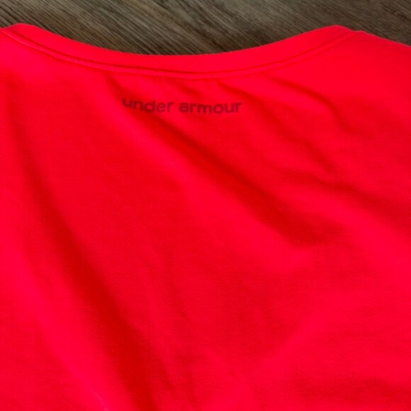 Under Armour Women's Long Sleeve Tee - Red - Picture 5 of 7